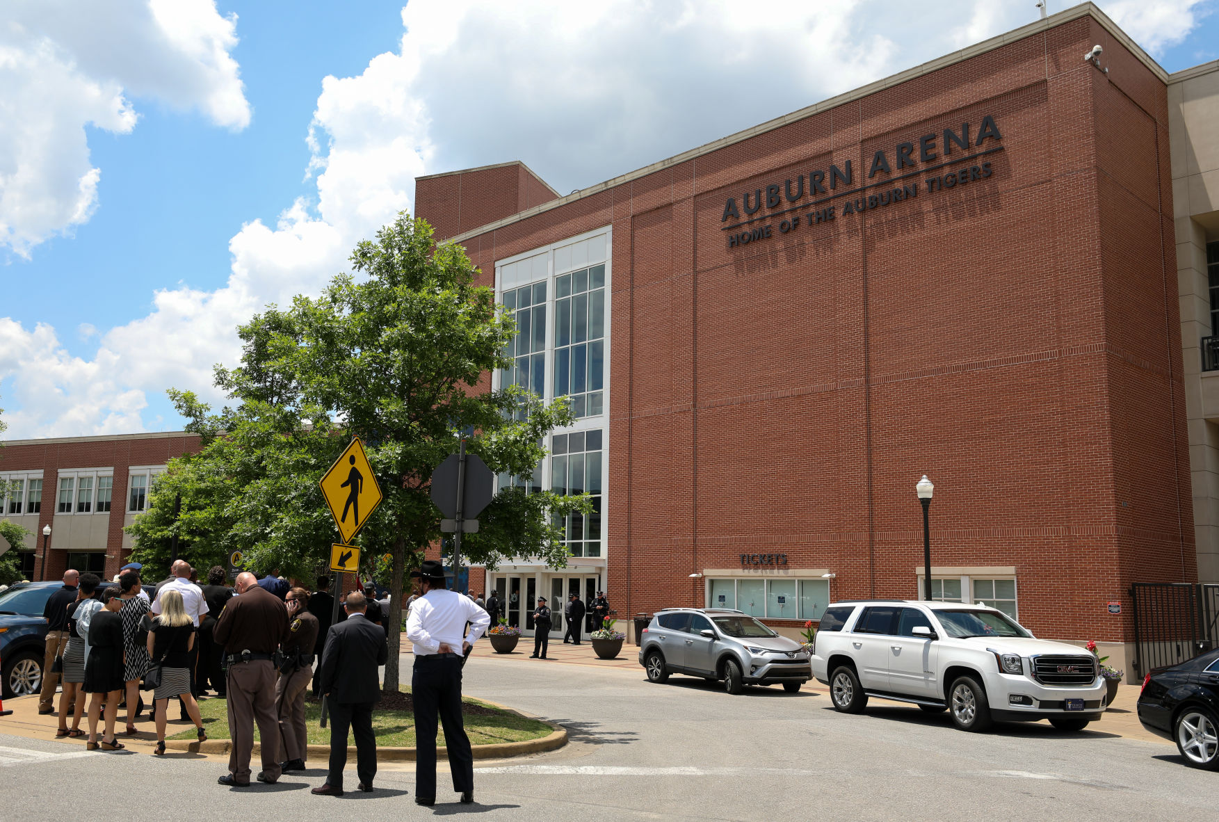 Funeral service for officer William Buechner